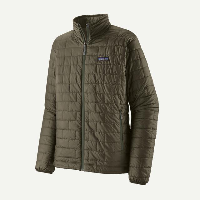 Patagonia Nano Puff Jacket - Mens - Past Season Basin Green w/Tent Green / L