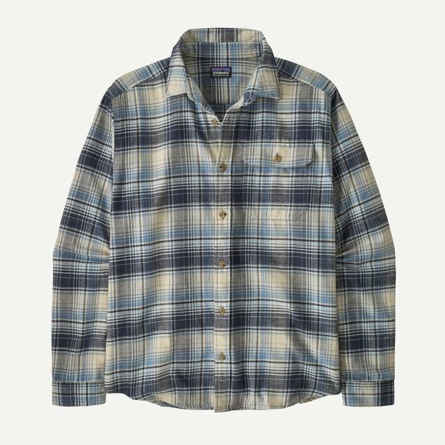 Patagonia Lightweight Fjord Flannel Shirt - Mens Foggy: Virtually Blue / XL
