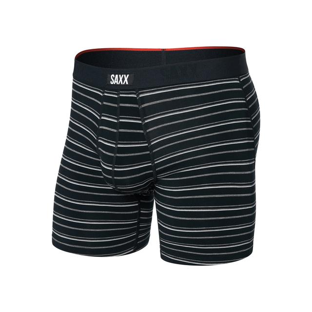 Saxx Vibe Xtra Soft Comfort Boxer Brief Black Coast Stripe
