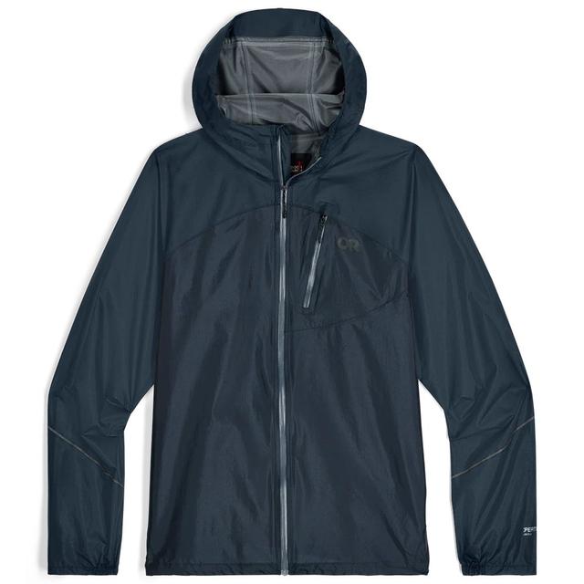 Outdoor Research Helium Rain Jacket - Mens Atlantic / M