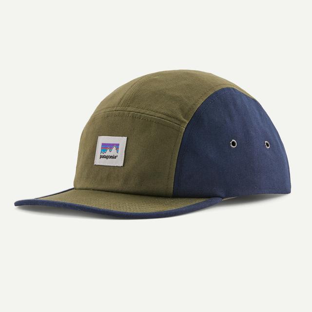 Patagonia Graphic Maclure Hat Shop Sticker: Tent Green