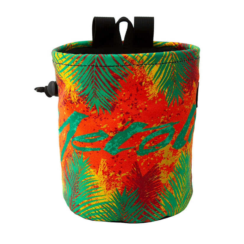 Metolius Leaf Camo Chalk Bag Orange