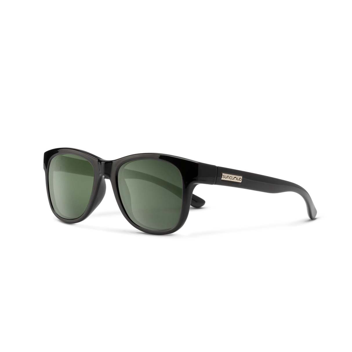 Suncloud Leeway Black | Polarized Gray Green