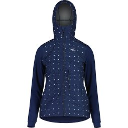 Maloja Sennesm Print Jacket - Womens night sky bubbledots / L