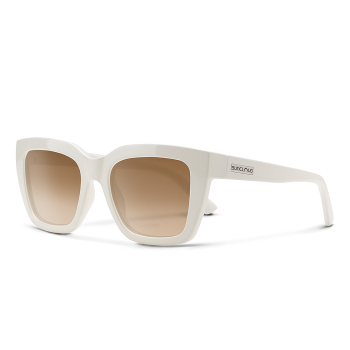 Suncloud Marion Ivory | Polarized Brown Gradient