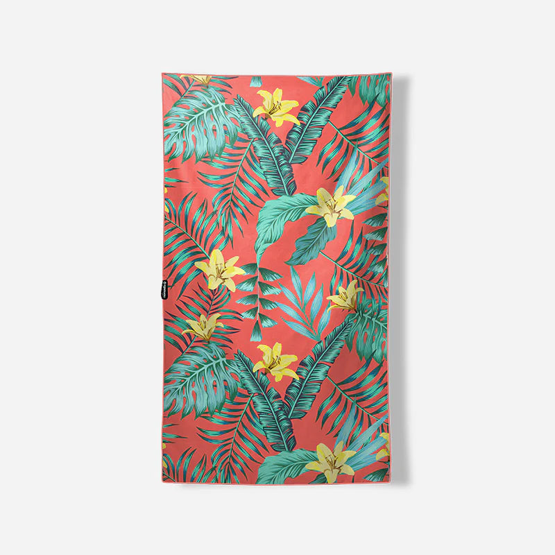 Nomadix Ultralight Towel Palms Coral