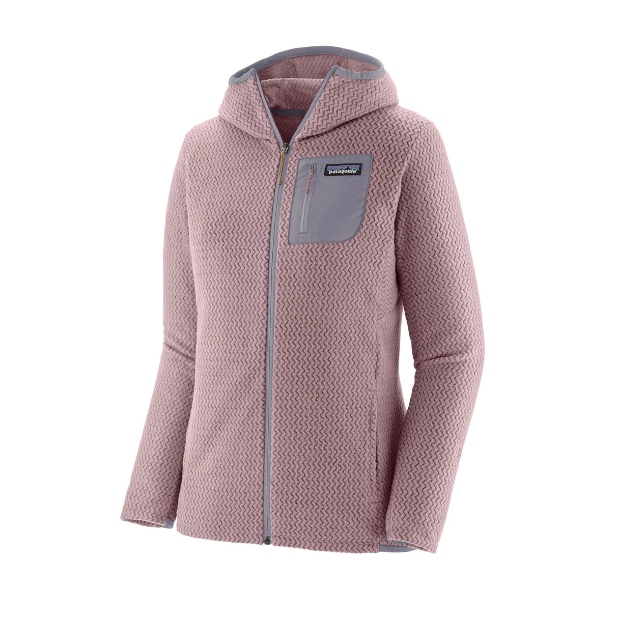 Patagonia R1 Air Full-Zip Hoody - Womens - Past Season Milkweed Mauve / S