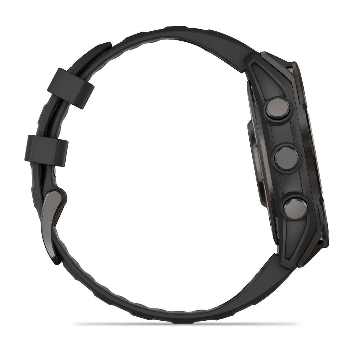 Garmin Fenix 8 47 Mm, Amoled, Slate Gray With Black Silicone Band
