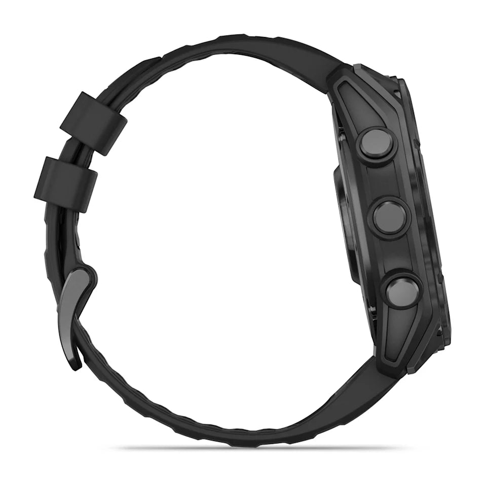 Garmin Fenix 8 51 Mm, Amoled, Slate Gray With Black Silicone Band