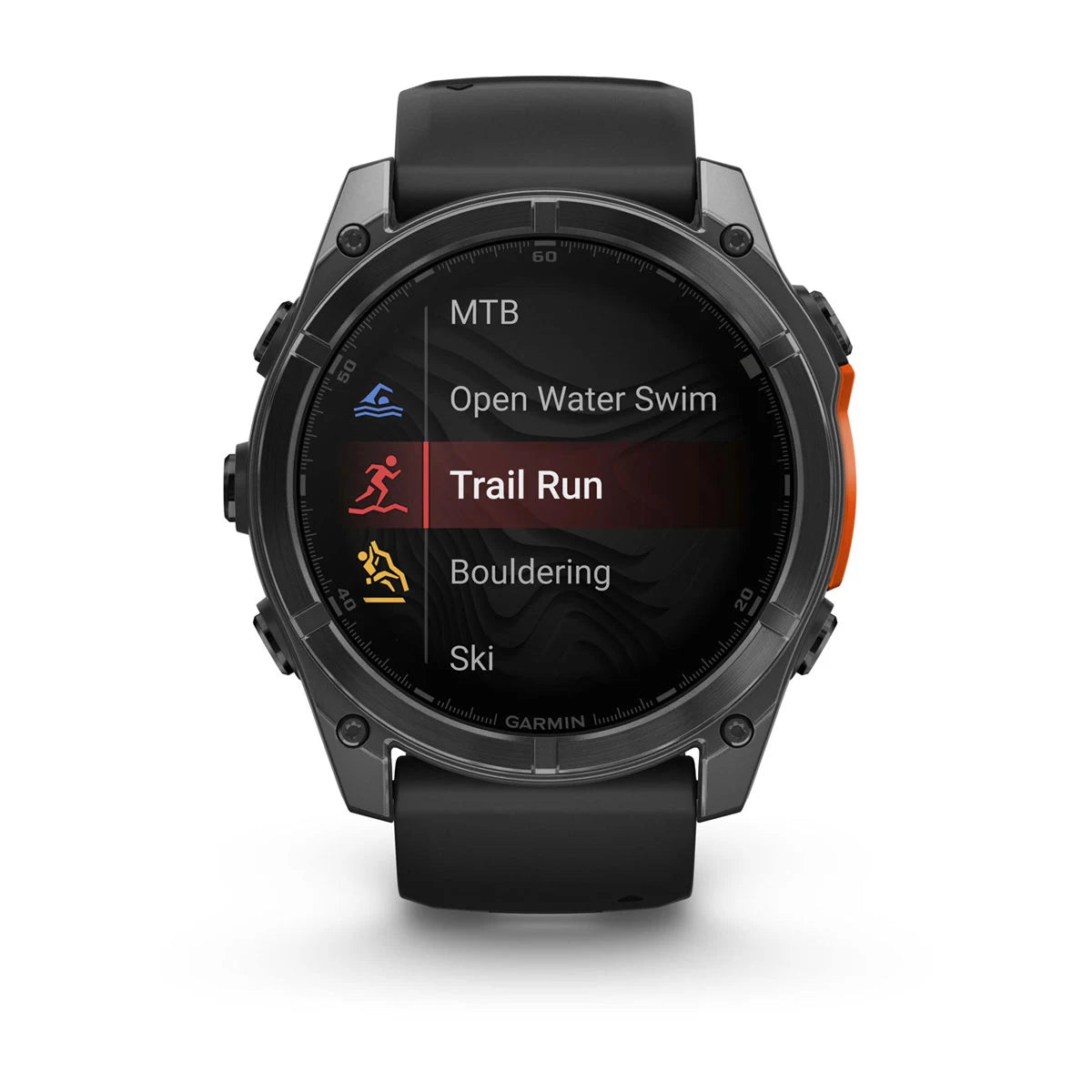 Garmin Fenix 8 51 Mm, Amoled, Slate Gray With Black Silicone Band