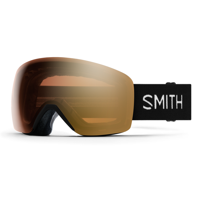 Smith Skyline Black | ChromaPop Pro Photochromic Gold Mirror