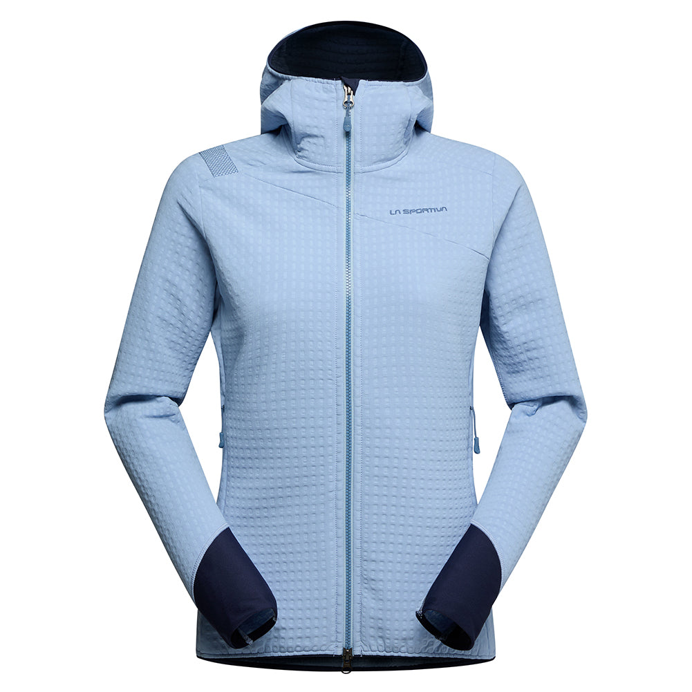 La Sportiva Bristen Thermal Hoody - Womens Stone-Blue/Moonlight / XS