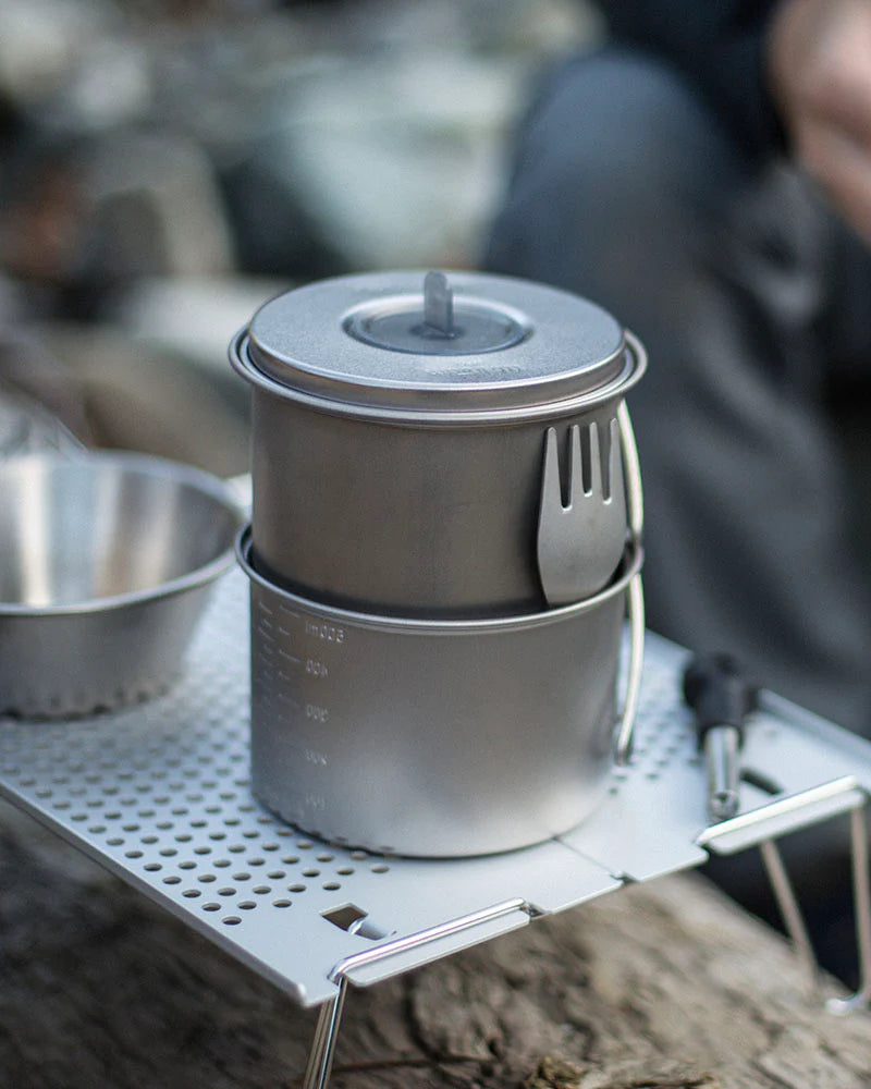 Snow Peak Titanium Mini Solo Cookset