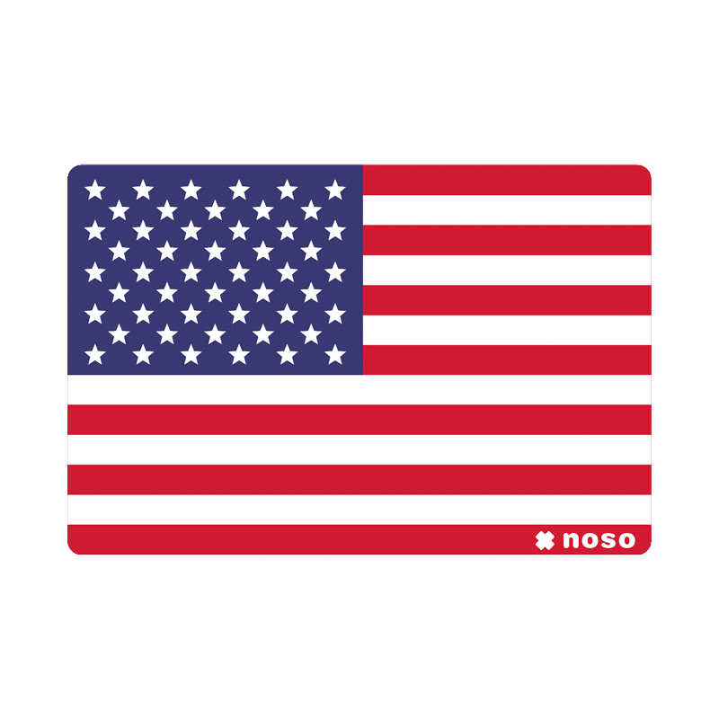 NOSO Patches Usa Flag
