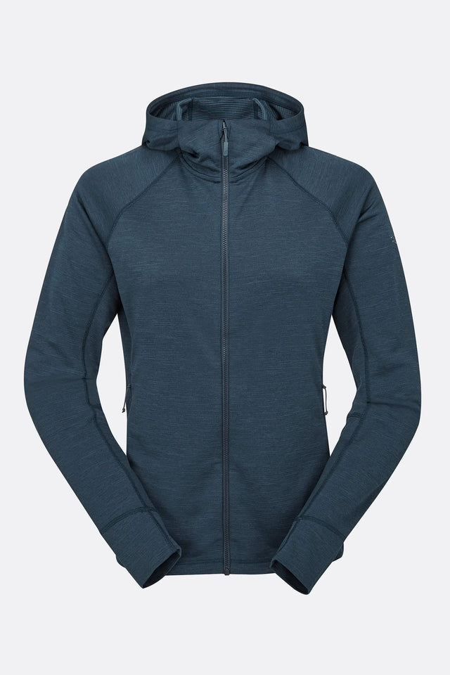 RAB Planar Hoody - Womens Tempest Blue