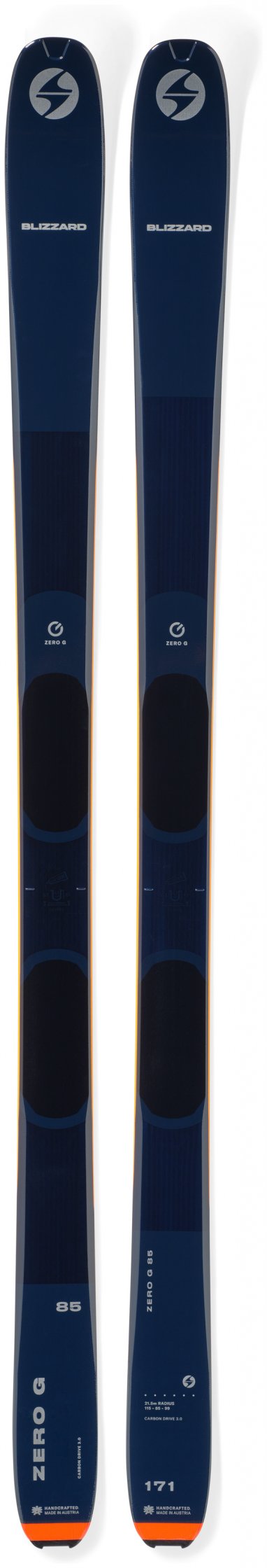 Blizzard Zero G 85 Blue / 150