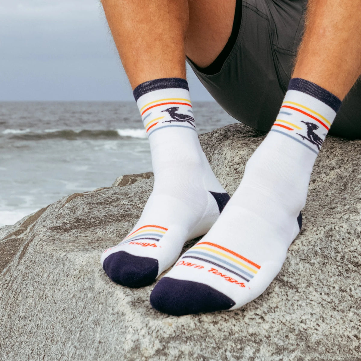 Frontrunner Micro Crew Ultra-lightweight Cushion Running Socks - Men's