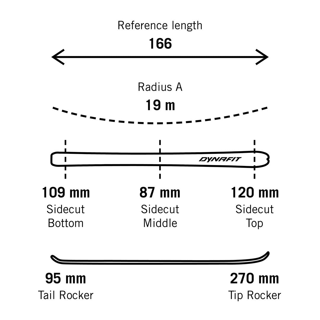 Dynafit Radical 88 Ski - Womens