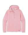 Stio Trax Power Grid Half Zip Hoodie - Womens Rustic Rose