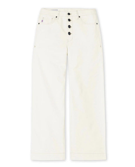 Stio Rivet Wide Leg Canvas Pant - Womens Mountain Goat