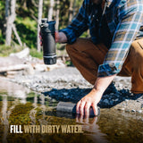 GeoPress Purifier Bottle
