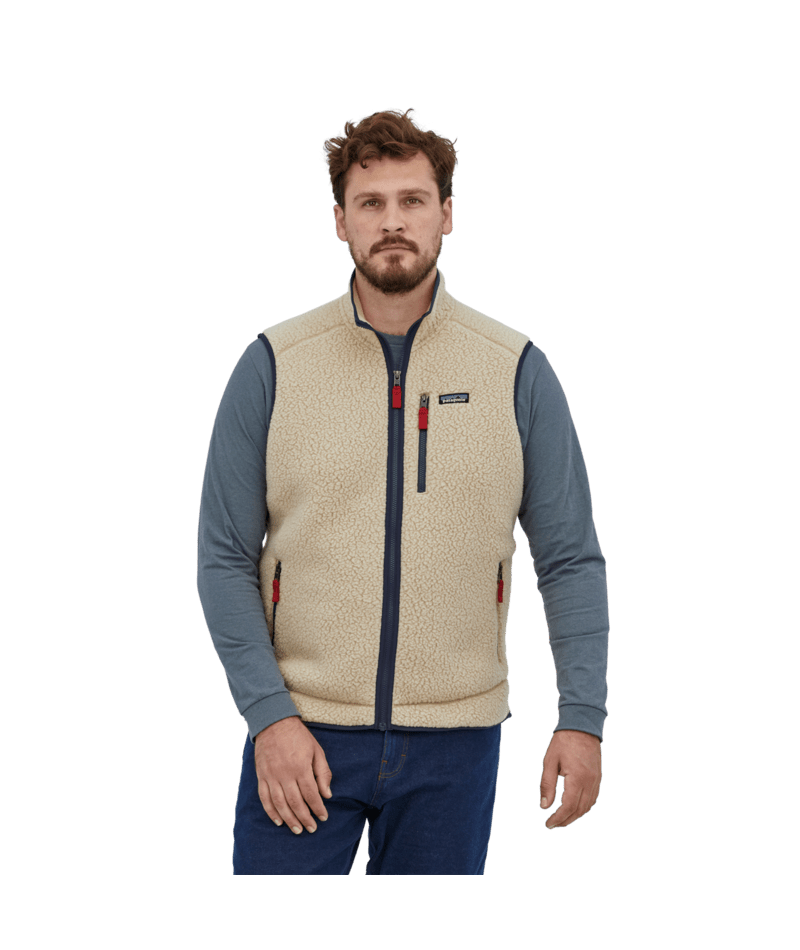 Retro Pile Vest - Men's El Cap Khaki / XS