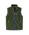 Retro Pile Vest - Men's Torrey Pine Green / XS