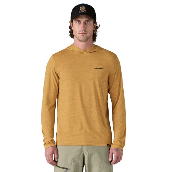 Cap Cool Daily Graphic Hoody - Men's Fitz Roy Trout: Beeswax Tan X-Dye / L