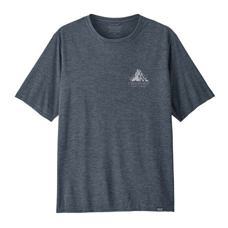 Cap Cool Daily Graphic Shirt - Lands - Men's Chouinard Crest: Smolder Blue X-Dye / L