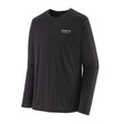 Longsleeve Cap Cool Merino Blend Graphic Shirt - Men's Heritage Header: Black / L