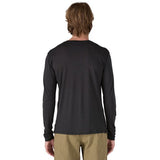 Longsleeve Cap Cool Merino Blend Graphic Shirt - Men's Heritage Header: Black / L