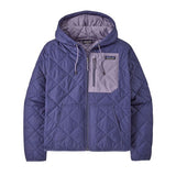 Diamond Quilted Bomber Hoody - Women's Solstice Purple / M