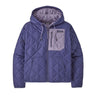 Diamond Quilted Bomber Hoody - Women's Solstice Purple / M