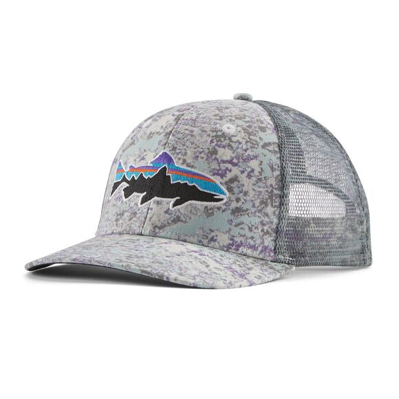 Fitz Roy Trout Trucker Hat Rock Wash: Thermal Blue