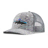 Fitz Roy Trout Trucker Hat Rock Wash: Thermal Blue