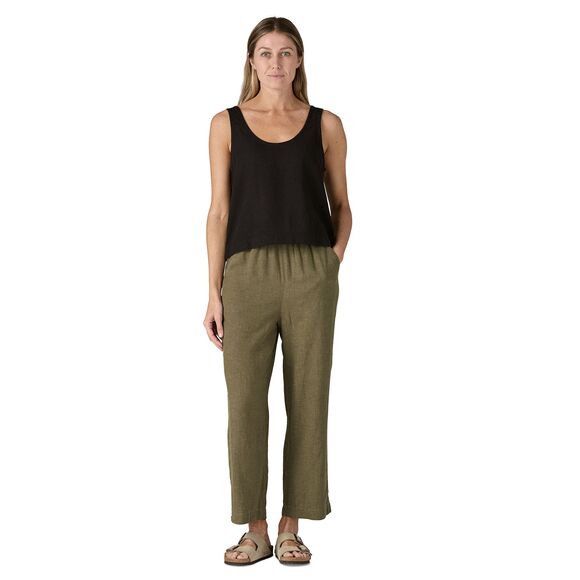 Garden Island Pants - Women's Whole Weave: River Rock Green / L