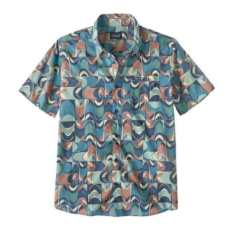 Go To Shirt - Men's Swallowtail Geo: Still Blue / L