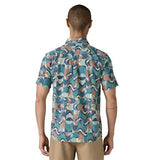 Go To Shirt - Men's Swallowtail Geo: Still Blue / L