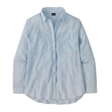 Lightweight A/C Buttondown - Women's Fleck Blue / M