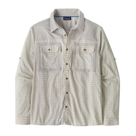 Longsleeve Self Guided Sun Shirt - Men's North Fork: Crisp Grey / L