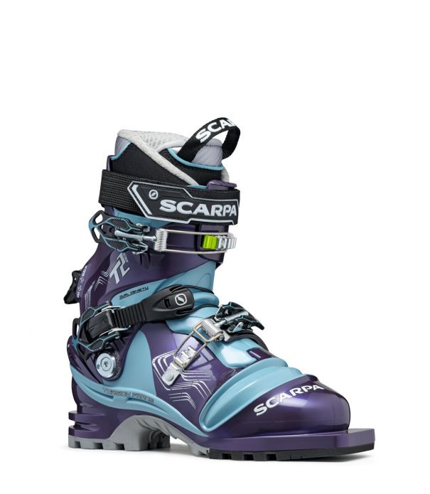 Scarpa T2 Eco - Womens Bourgogne/Polar Blue / 21.5
