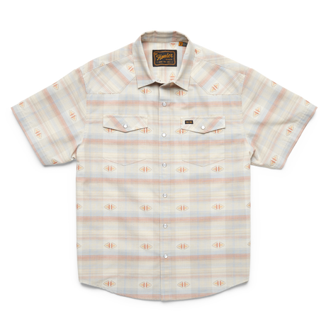 Howler Brothers H Bar B Snapshirt - Mens Hibiscus Ribbons: Antique Black / M