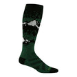 Darn Tough Cold Smoke OTC Lightweight - Mens Moss