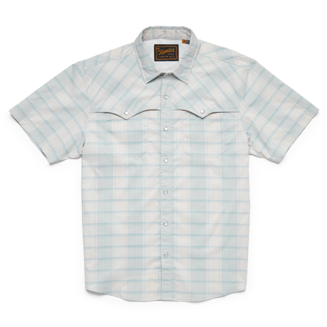 Howler Brothers Open Country Tech Shirt - Mens Grampas Curtains: Natural / M