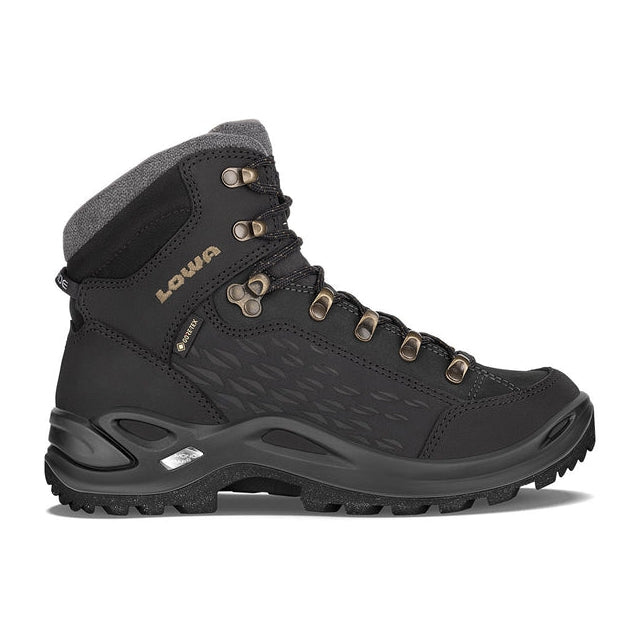 Lowa Renegade Warm GTX Mid - Womens Black/Champagne