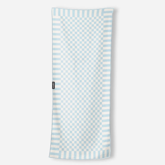Nomadix Original Towel Checked Out Pale Blue Sky