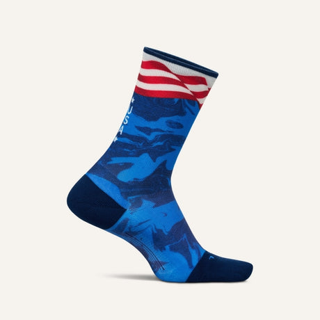 Feetures Elite Light Cushion Mini Crew - Mens Liberty