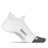 Feetures Elite Light Cushion No Show Tab - Womens White