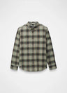 Prana Dolberg Flannel Shirt - Mens JUNIPER GREEN / S