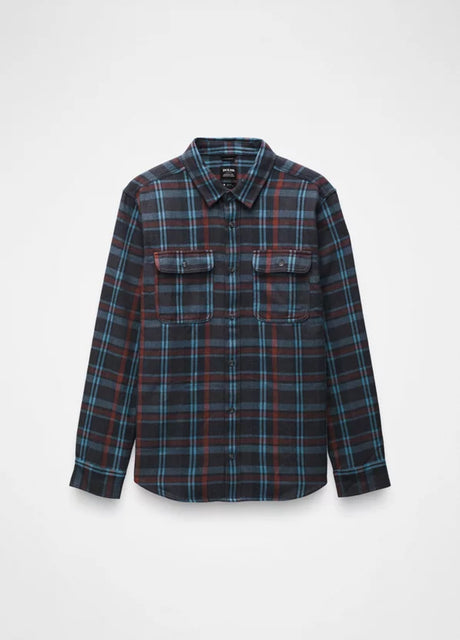Prana Westbrook Flannel - Mens Coal / S